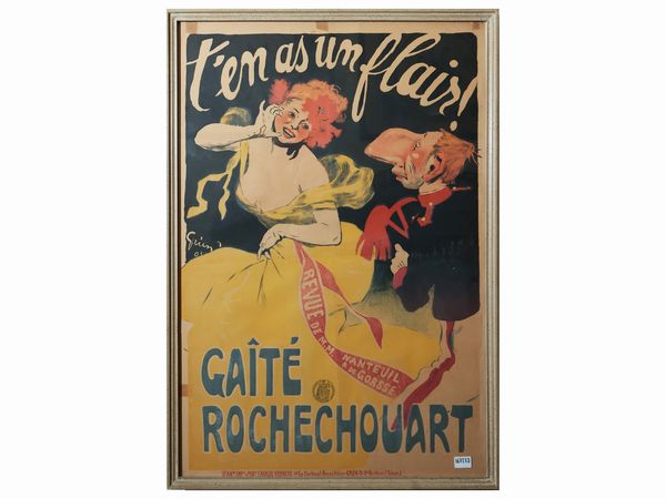 Jules Alexandre Grun : Gaîté, Rochechouart - T'en as un flair!  - Asta Due case fiorentine - Associazione Nazionale - Case d'Asta italiane