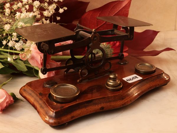 Piccola bilancia di precisione  - Asta Due case fiorentine - Associazione Nazionale - Case d'Asta italiane