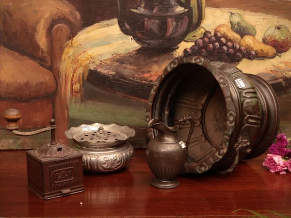 Lotto di oggetti rustici d'epoca  - Asta Due case fiorentine - Associazione Nazionale - Case d'Asta italiane