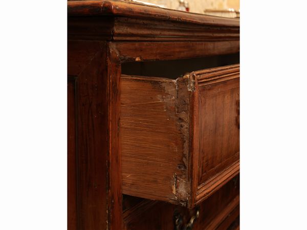 Cassettone in noce e piuma di noce  - Asta Due case fiorentine - Associazione Nazionale - Case d'Asta italiane