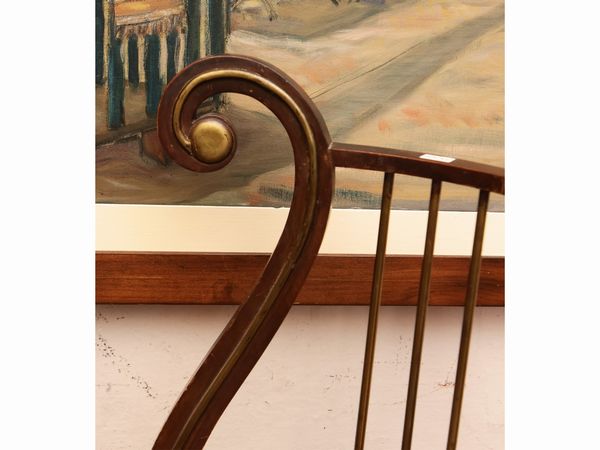 Sedia in noce  - Asta Due case fiorentine - Associazione Nazionale - Case d'Asta italiane