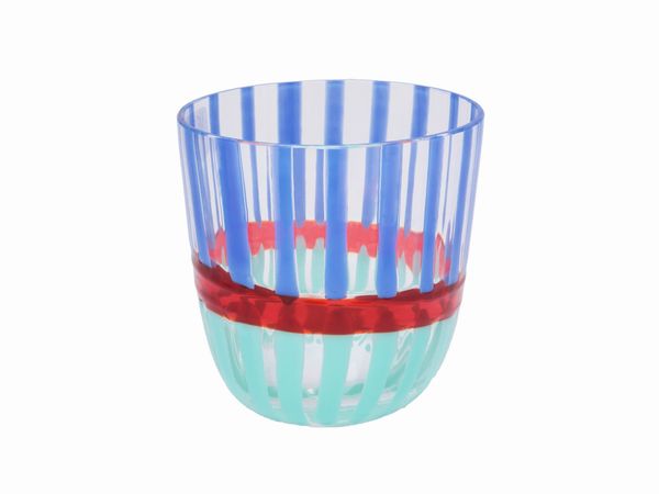 Bicchiere in cristallo Bora, Carlo Moretti  - Asta Due case fiorentine - Associazione Nazionale - Case d'Asta italiane