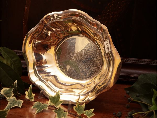 Cestino centrotavola in argento sterling  - Asta Due case fiorentine - Associazione Nazionale - Case d'Asta italiane
