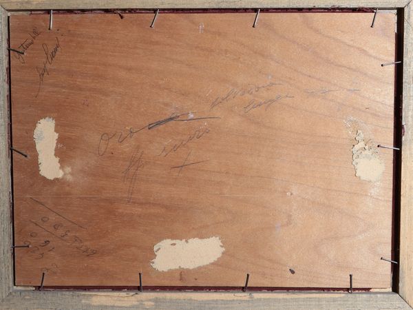 Gino Romiti : Scorcio di spiaggia 1937 XV  - Asta Due case fiorentine - Associazione Nazionale - Case d'Asta italiane