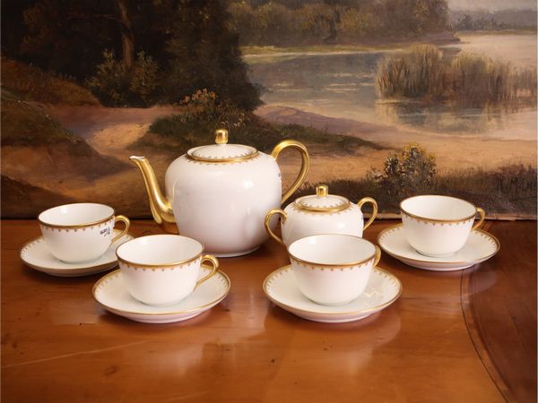 Servizio da t� in porcellana, Richard Ginori  - Asta Due case fiorentine - Associazione Nazionale - Case d'Asta italiane