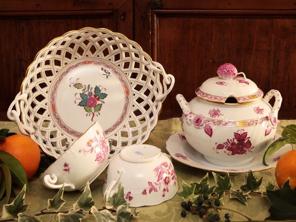 Accessori in porcellana, Herend  - Asta Due case fiorentine - Associazione Nazionale - Case d'Asta italiane