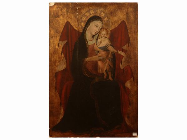 Madonna con Bambino  - Asta Due case fiorentine - Associazione Nazionale - Case d'Asta italiane