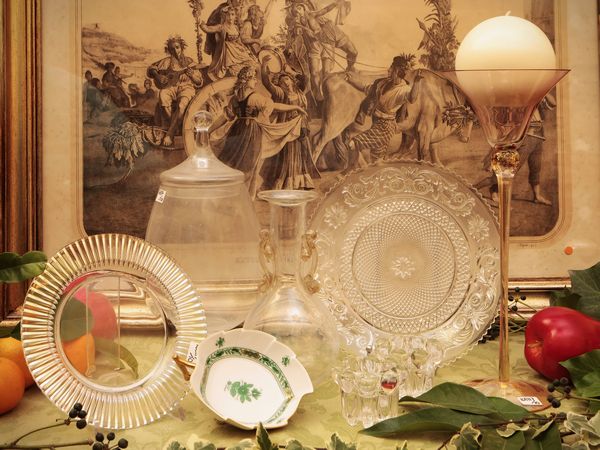 Miscellanea di accessori per la casa  - Asta Due case fiorentine - Associazione Nazionale - Case d'Asta italiane