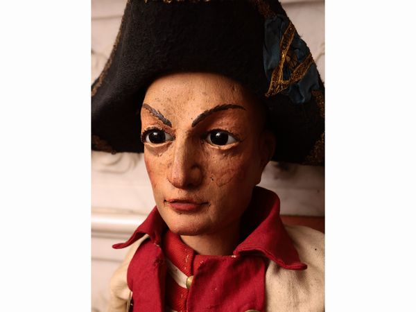 Soldato con tricorno  - Asta Due case fiorentine - Associazione Nazionale - Case d'Asta italiane