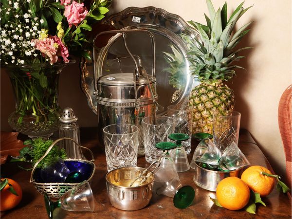 Miscellanea di accessori per aperitivo  - Asta Due case fiorentine - Associazione Nazionale - Case d'Asta italiane