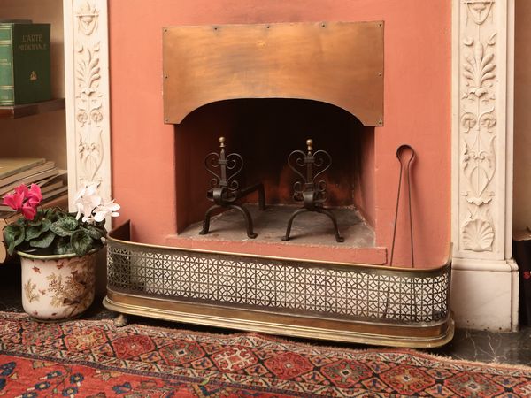 Set da camino  - Asta Due case fiorentine - Associazione Nazionale - Case d'Asta italiane