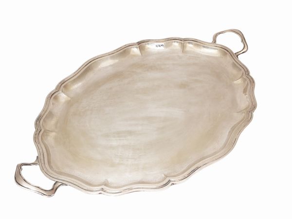 Guantiera in argento  - Asta Due case fiorentine - Associazione Nazionale - Case d'Asta italiane