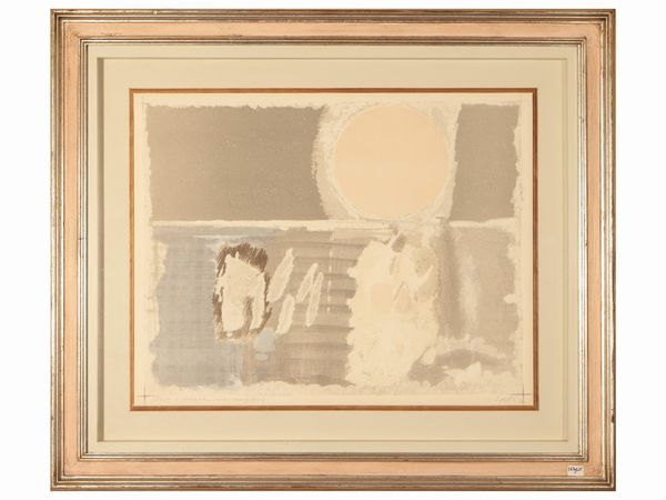 BRUNO SAETTI : Composizione 1970  - Asta Due case fiorentine - Associazione Nazionale - Case d'Asta italiane