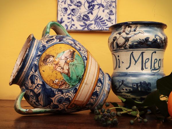 Orcetto in maiolica  - Asta Due case fiorentine - Associazione Nazionale - Case d'Asta italiane