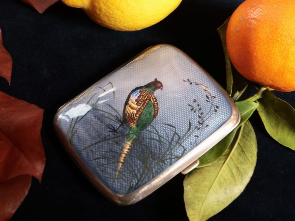 Portasigarette in argento sterling 925/1000  - Asta Due case fiorentine - Associazione Nazionale - Case d'Asta italiane