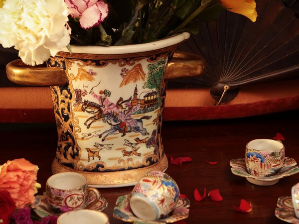 Lotto di chinoserie in porcellana  - Asta Due case fiorentine - Associazione Nazionale - Case d'Asta italiane