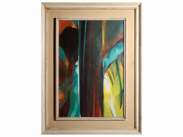 Fernando Farulli : Paesaggio  - Asta Due case fiorentine - Associazione Nazionale - Case d'Asta italiane