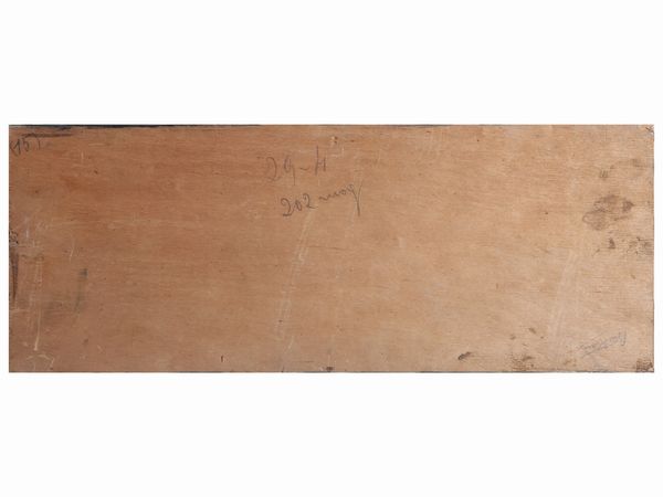 Giovanni Lomi : Bagnanti sulla spiaggia  - Asta Due case fiorentine - Associazione Nazionale - Case d'Asta italiane