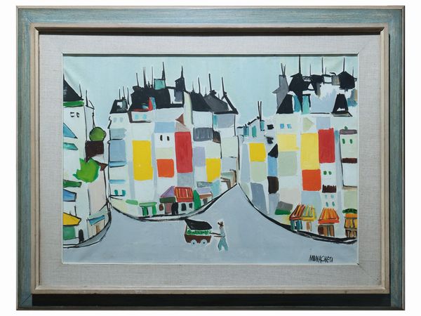 Sante Monachesi : Parigi  - Asta Due case fiorentine - Associazione Nazionale - Case d'Asta italiane