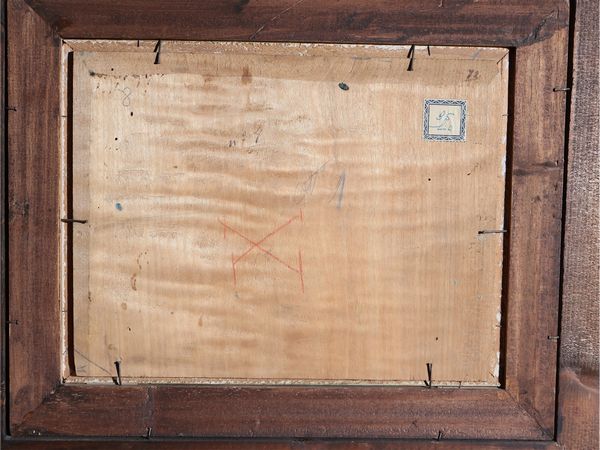 Mario Puccini : Scogliera sul mare  - Asta Due case fiorentine - Associazione Nazionale - Case d'Asta italiane