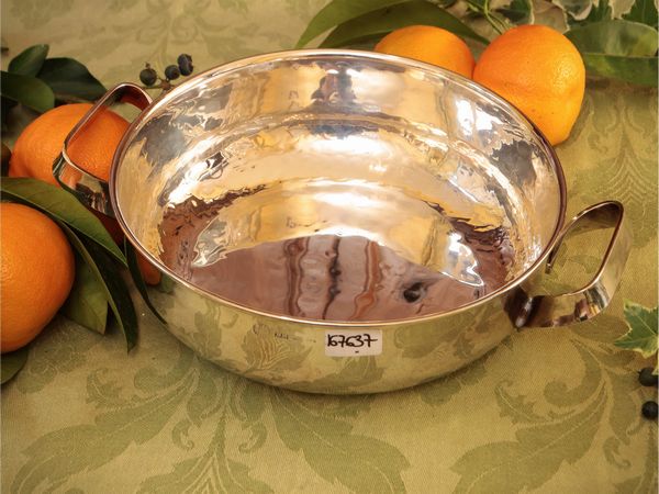 Cestino centrotavola in argento, Brandimarte  - Asta Due case fiorentine - Associazione Nazionale - Case d'Asta italiane