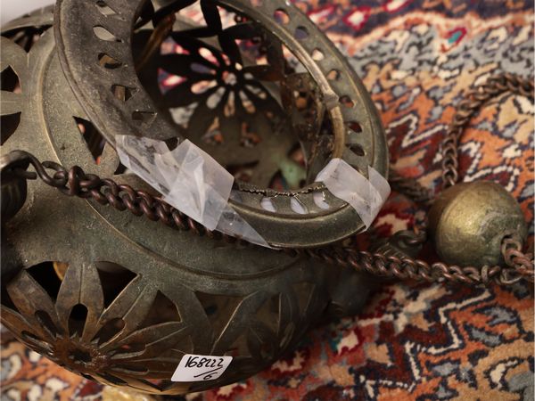 Lotto di complementi per l'illuminazione  - Asta Due case fiorentine - Associazione Nazionale - Case d'Asta italiane