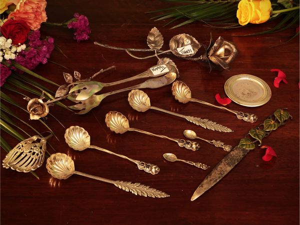 Curiosità in argento  - Asta Due case fiorentine - Associazione Nazionale - Case d'Asta italiane