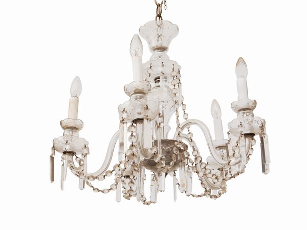 Lampadario in cristallo  - Asta Due case fiorentine - Associazione Nazionale - Case d'Asta italiane