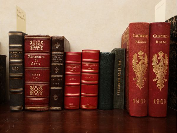 Almanacchi e Calendari di Corte  - Asta Due case fiorentine - Associazione Nazionale - Case d'Asta italiane