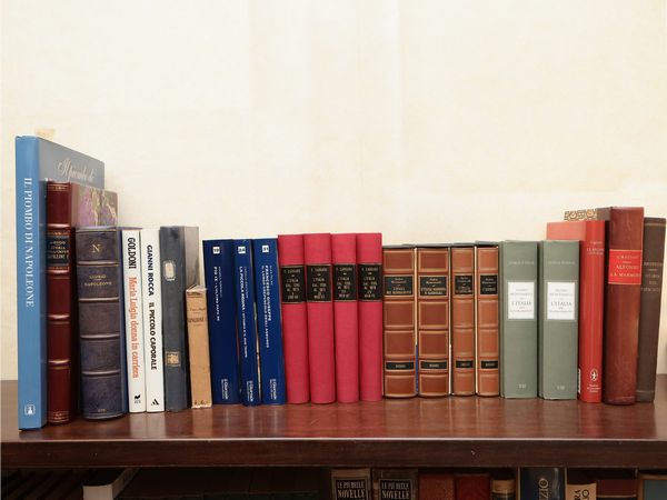 Miscellanea di libri di argomento storico sulla Storia d'Italia e Napoleone  - Asta Due case fiorentine - Associazione Nazionale - Case d'Asta italiane