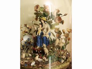 Madonna con Ges� Bambino  - Asta Due case fiorentine - Associazione Nazionale - Case d'Asta italiane