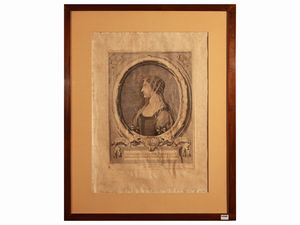 Francesco Allegrini - Ritratto di Caterina de' Medici