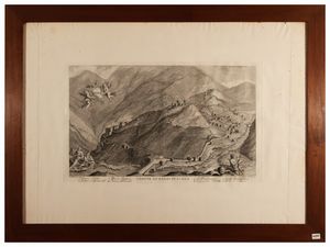 GIUSEPPE ANGELI - Veduta de' Bagni di Lucca