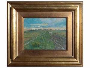 Luigi Gioli - Paesaggio campestre