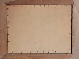 Luigi Gioli : Paesaggio campestre  - Asta Due case fiorentine - Associazione Nazionale - Case d'Asta italiane