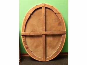 Victor Favier : Ritratto di gentildonna in abito nero e perle, 1872  - Asta Due case fiorentine - Associazione Nazionale - Case d'Asta italiane