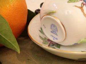 T�te-�-t�te in porcellana, decoro Queen Victoria, Herend  - Asta Due case fiorentine - Associazione Nazionale - Case d'Asta italiane