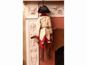 Soldato con baffi e tricorno  - Asta Due case fiorentine - Associazione Nazionale - Case d'Asta italiane