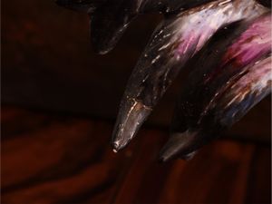 Gallo in ceramica policroma  - Asta Due case fiorentine - Associazione Nazionale - Case d'Asta italiane