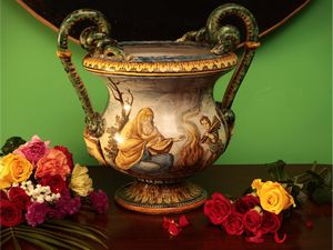 Vaso a coppa  - Asta Due case fiorentine - Associazione Nazionale - Case d'Asta italiane