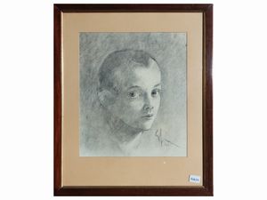 Enrico Sacchetti - Ritratto di fanciullo 1941