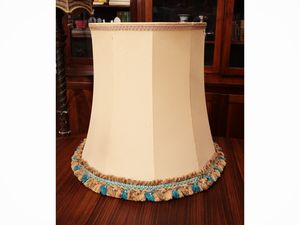 Grande torciera in legno laccato  - Asta Due case fiorentine - Associazione Nazionale - Case d'Asta italiane