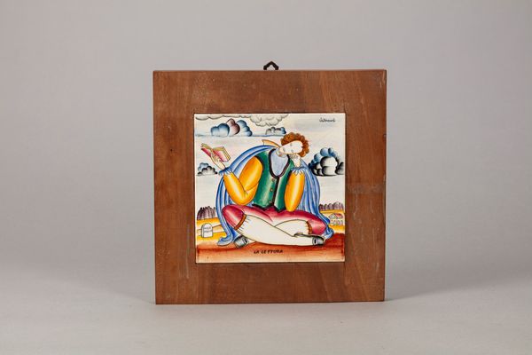 GIO PONTI : La lettura  - Asta Design e Arti Decorative - Associazione Nazionale - Case d'Asta italiane