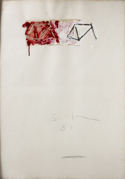 SCHIFANO MARIO (1934 - 1998) : SENZA TITOLO  - Asta Asta 504 | ARTE MODERNA E CONTEMPORANEA Online - Associazione Nazionale - Case d'Asta italiane