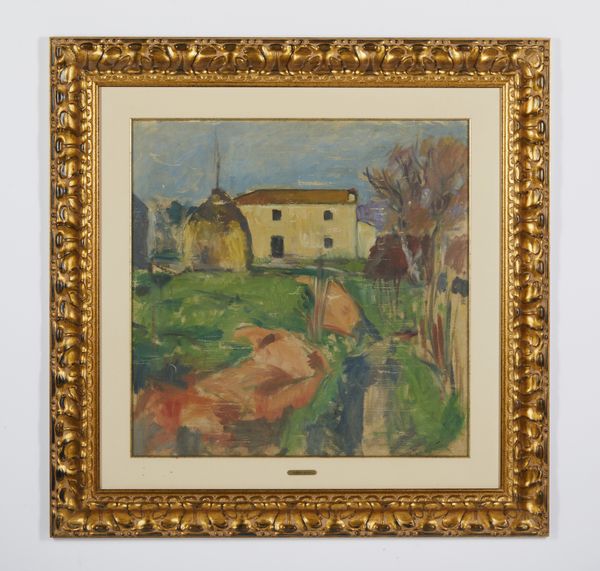 SOFFICI ARDENGO (1879 - 1964) : PAESAGGIO TOSCANO, (1936)  - Asta Asta 504 | ARTE MODERNA E CONTEMPORANEA Online - Associazione Nazionale - Case d'Asta italiane