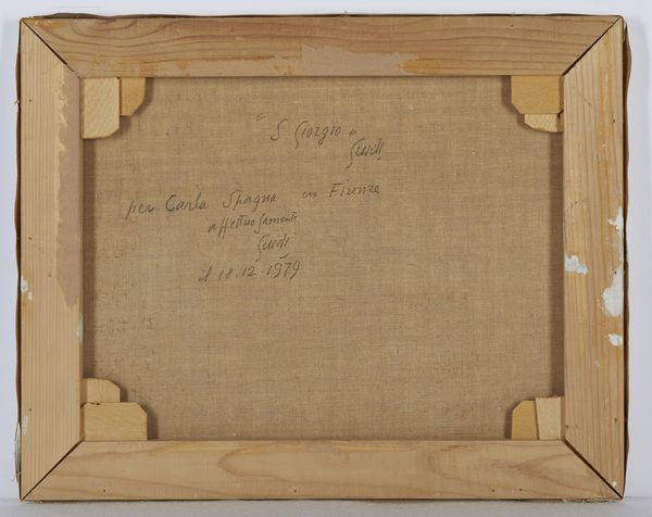 GUIDI VIRGILIO (1891 - 1984) : S.GIORGIO (SECONDA META' ANNI '70)  - Asta Asta 504 | ARTE MODERNA E CONTEMPORANEA Online - Associazione Nazionale - Case d'Asta italiane