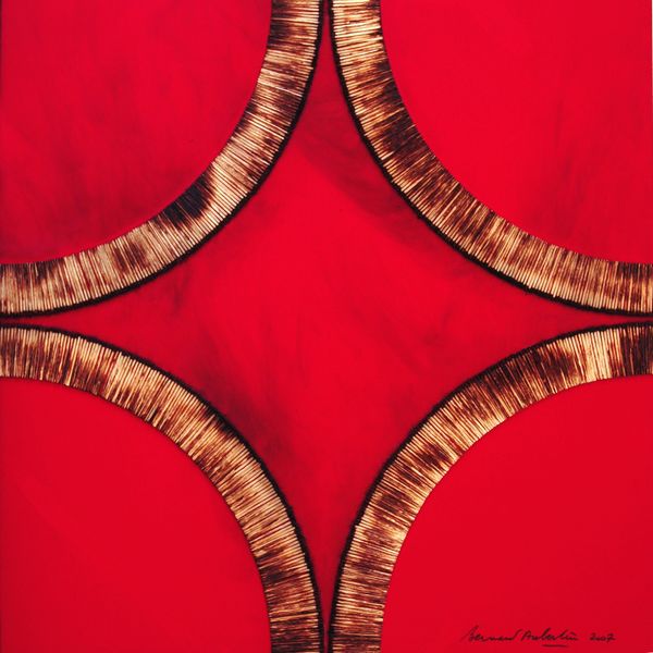 AUBERTIN BERNARD (1934 - 2015) : DESSIN DE FEU CIRCULAIRE  - Asta Asta 504 | ARTE MODERNA E CONTEMPORANEA Online - Associazione Nazionale - Case d'Asta italiane