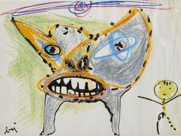BAJ ENRICO (1924 - 2003) : COMPOSIZIONE  - Asta Asta 504 | ARTE MODERNA E CONTEMPORANEA Online - Associazione Nazionale - Case d'Asta italiane