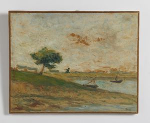 LUCE MAXIMILIEN (1858 - 1941) : LA COTE A KERMOUSTER  - Asta Asta 504 | ARTE MODERNA E CONTEMPORANEA Online - Associazione Nazionale - Case d'Asta italiane