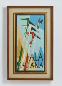 CAPRONI VITTORIO : ALA ITALIANA  - Asta Asta 504 | ARTE MODERNA E CONTEMPORANEA Online - Associazione Nazionale - Case d'Asta italiane